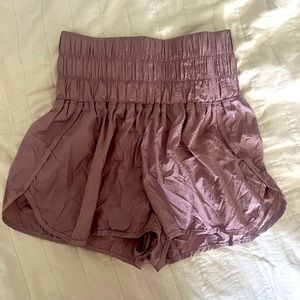 Free People movement shorts on the way home